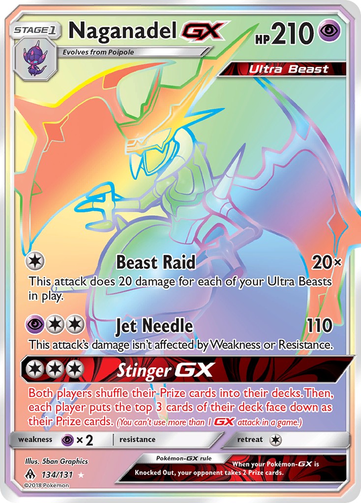 2018 Pokémon Forbidden Light 2018 Pokémon Forbidden Light #134 trading card
