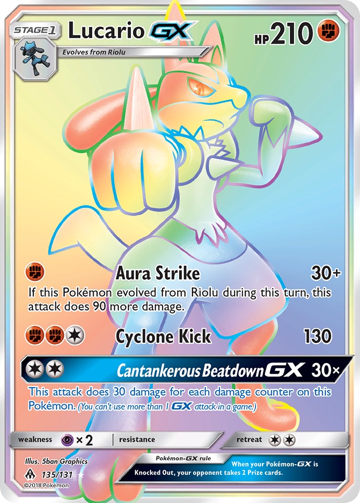 2018 Pokémon Forbidden Light 2018 Pokémon Forbidden Light #135 trading card
