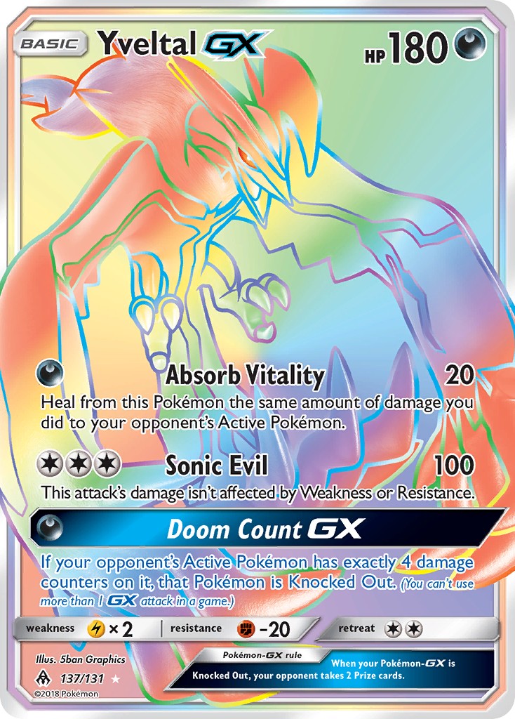 2018 Pokémon Forbidden Light 2018 Pokémon Forbidden Light #137 trading card