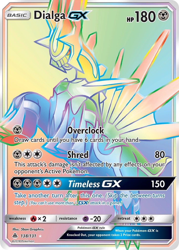 2018 Pokémon Forbidden Light 2018 Pokémon Forbidden Light #138 trading card