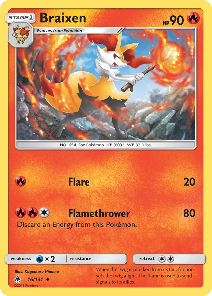 2018 Pokémon Forbidden Light 2018 Pokémon Forbidden Light #16 trading card