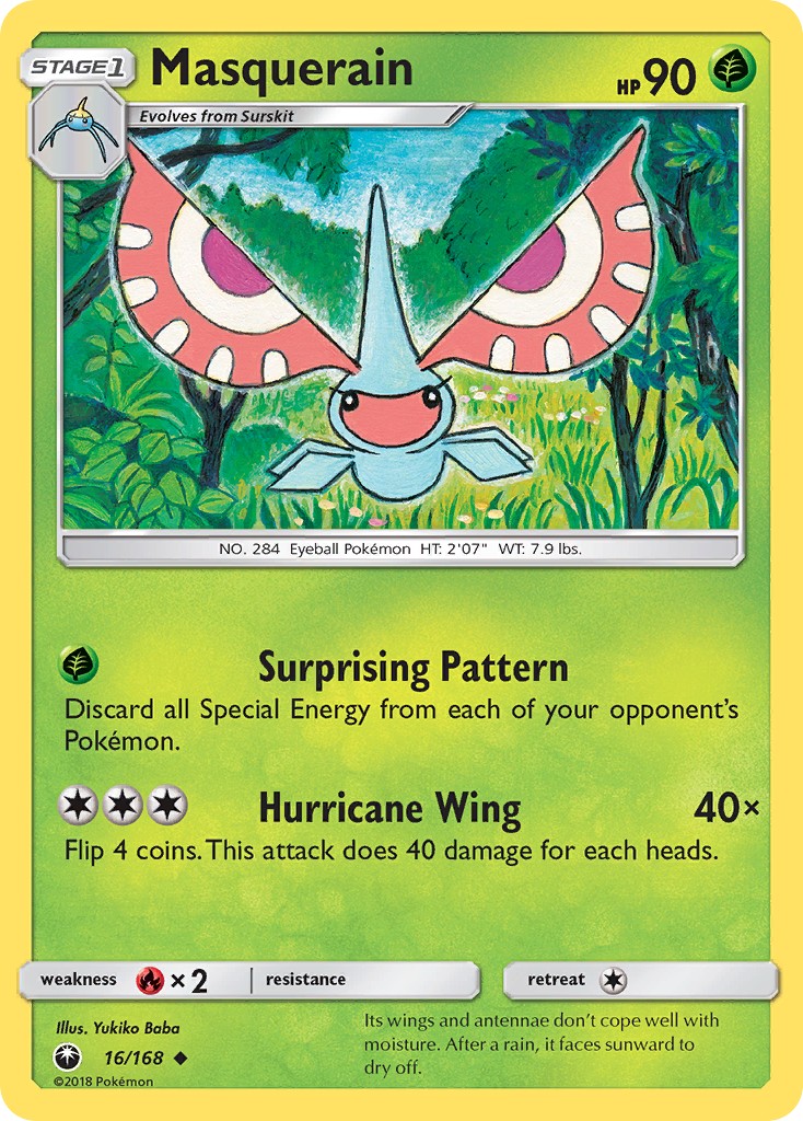 2018 Pokémon Celestial Storm 2018 Pokémon Celestial Storm #16 trading card