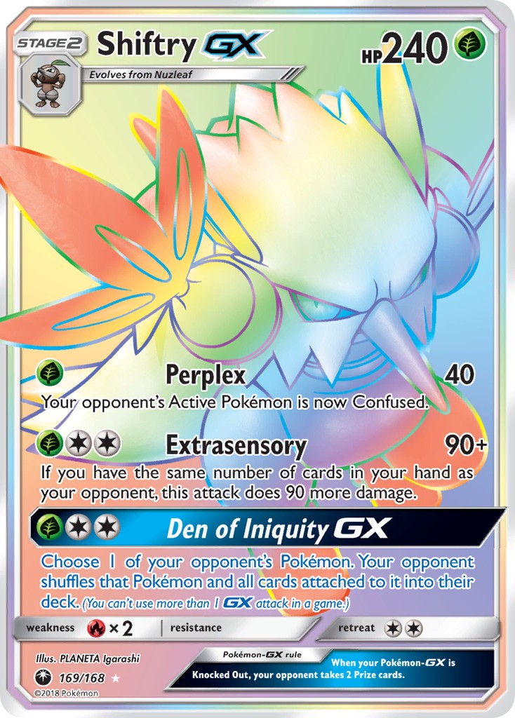 2018 Pokémon Celestial Storm 2018 Pokémon Celestial Storm #169 trading card