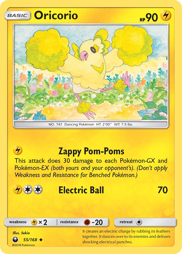 2018 Pokémon Celestial Storm 2018 Pokémon Celestial Storm #55 trading card