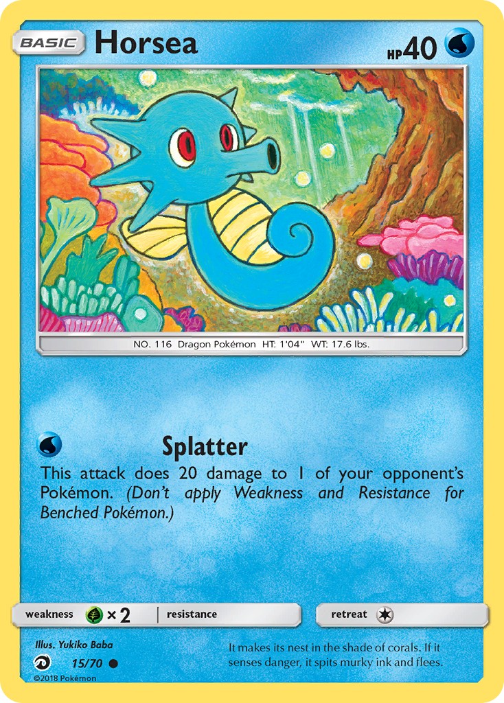 2018 Pokémon Dragon Majesty 2018 Pokémon Dragon Majesty #15 trading card
