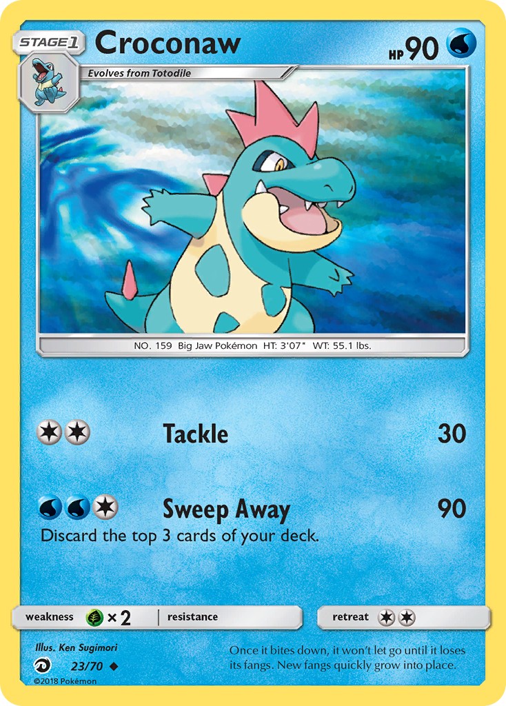 2018 Pokémon Dragon Majesty 2018 Pokémon Dragon Majesty #23 trading card