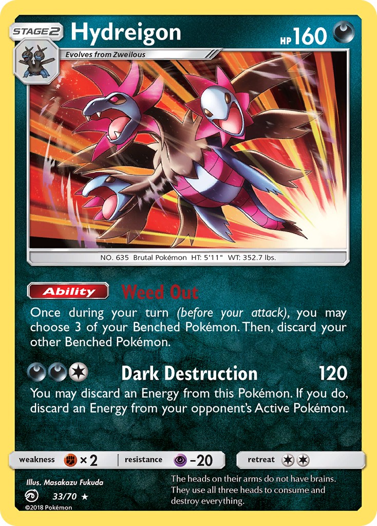 2018 Pokémon Dragon Majesty 2018 Pokémon Dragon Majesty #33 trading card