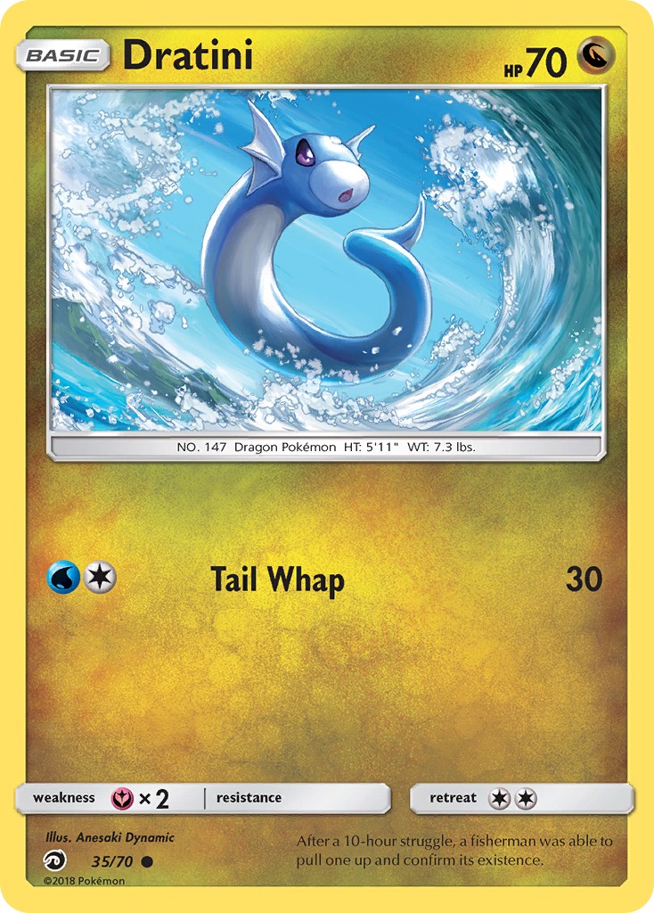 2018 Pokémon Dragon Majesty 2018 Pokémon Dragon Majesty #35 trading card