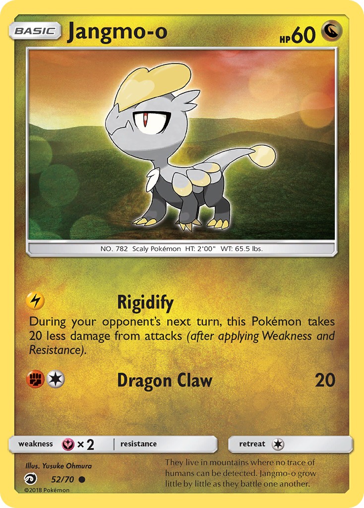 2018 Pokémon Dragon Majesty 2018 Pokémon Dragon Majesty #52 trading card