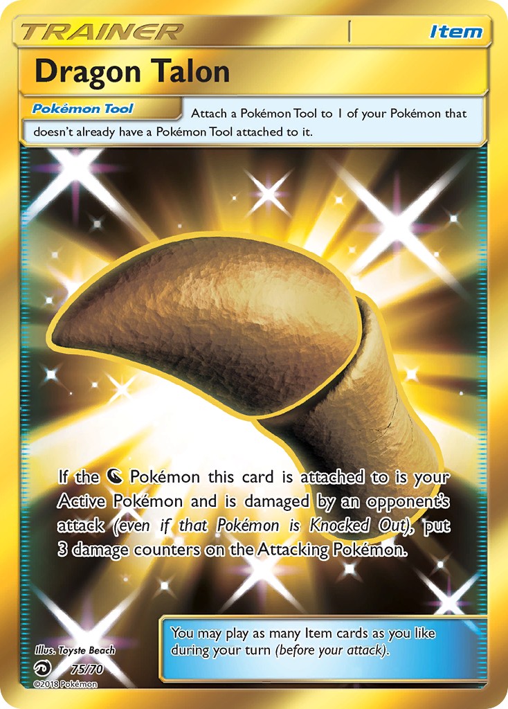 2018 Pokémon Dragon Majesty 2018 Pokémon Dragon Majesty #75 trading card