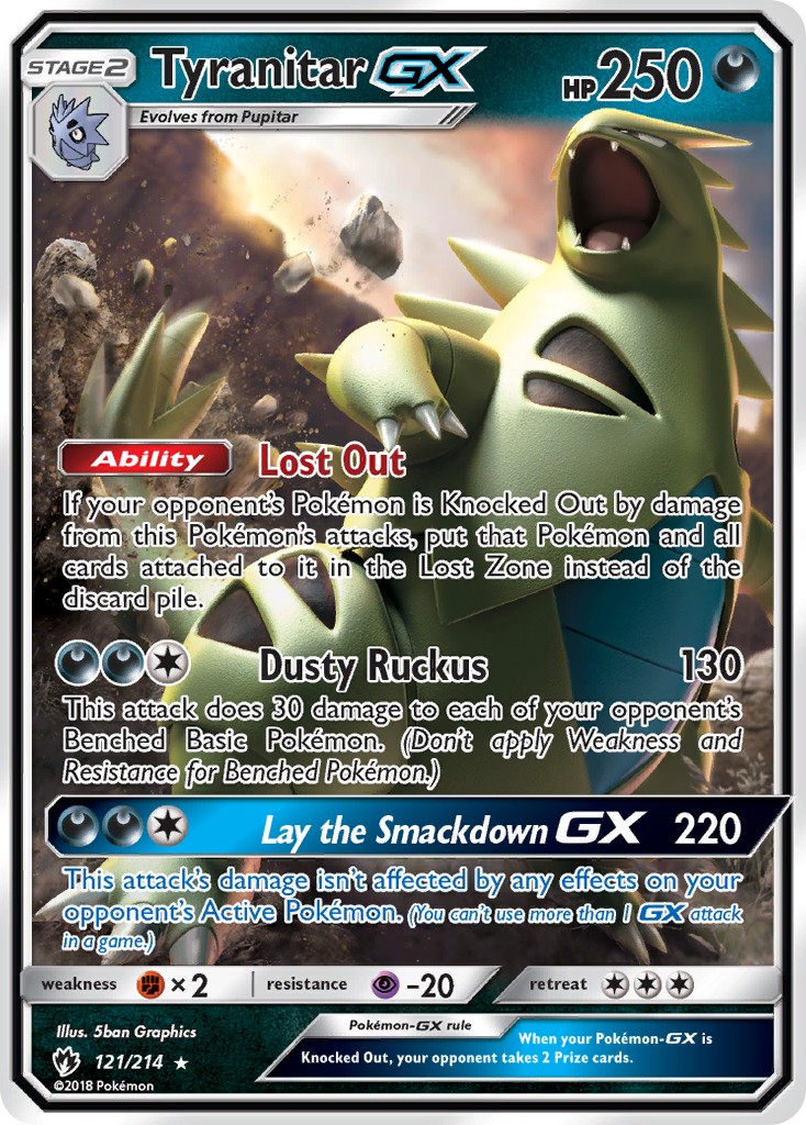 2018 Pokémon Lost Thunder 2018 Pokémon Lost Thunder #121 trading card