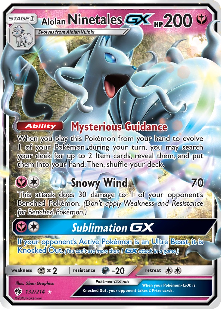 2018 Pokémon Lost Thunder 2018 Pokémon Lost Thunder #132 trading card
