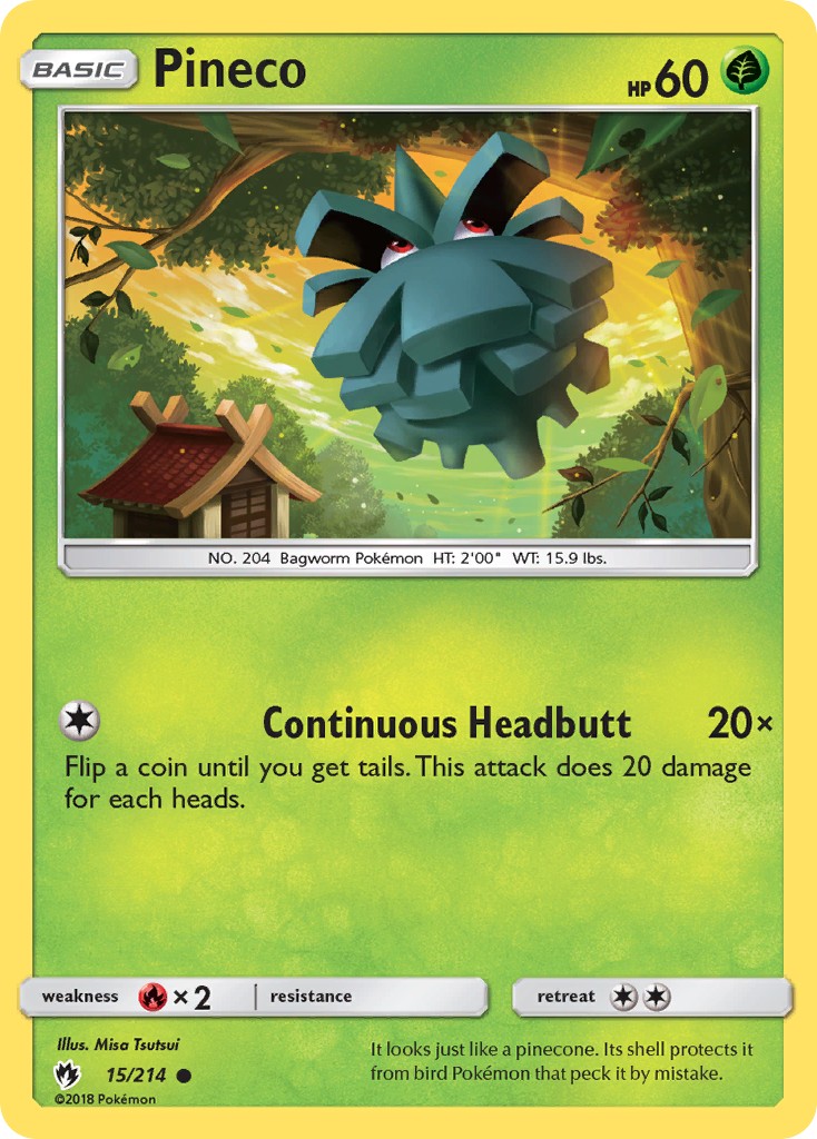 2018 Pokémon Lost Thunder 2018 Pokémon Lost Thunder #15 trading card