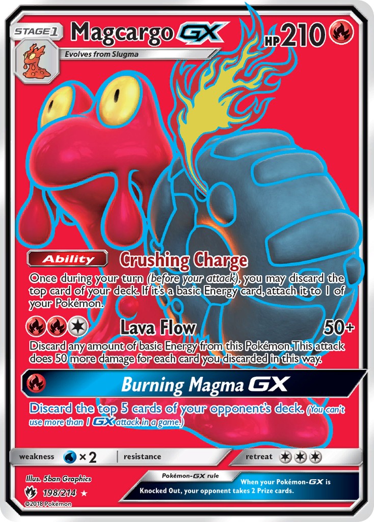 2018 Pokémon Lost Thunder 2018 Pokémon Lost Thunder #198 trading card