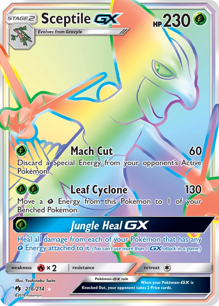 2018 Pokémon Lost Thunder 2018 Pokémon Lost Thunder #216 trading card