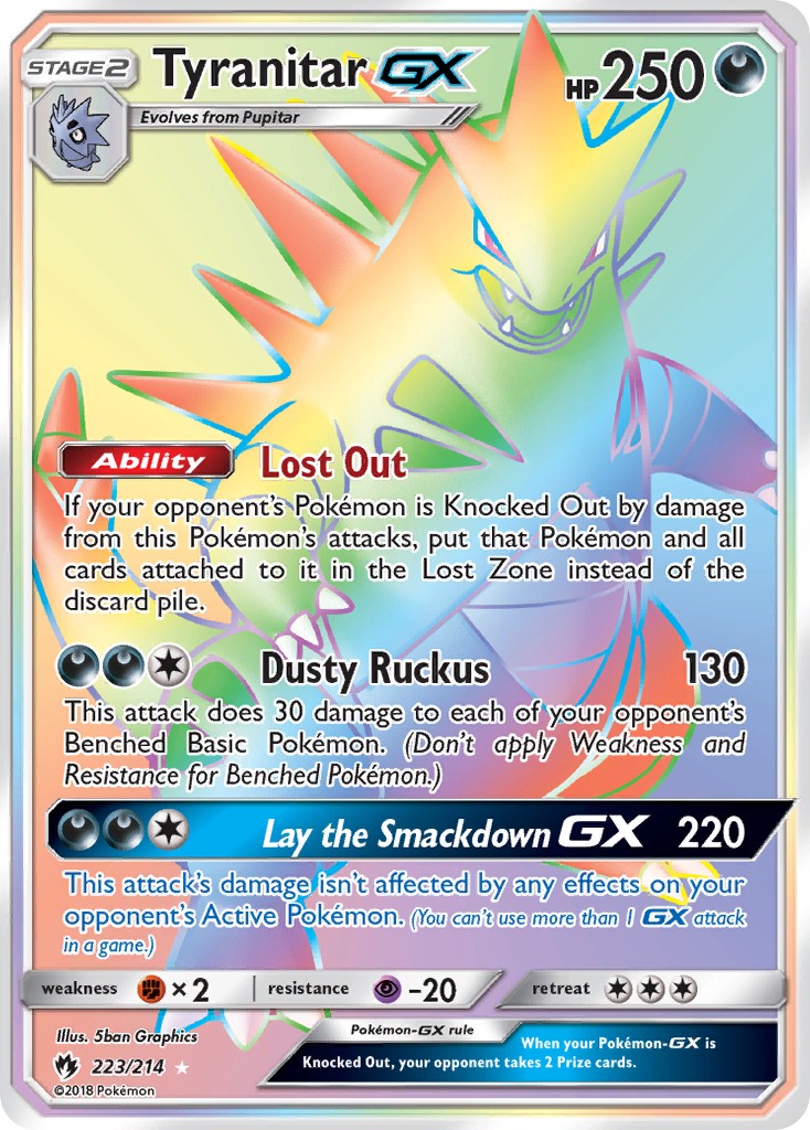 2018 Pokémon Lost Thunder 2018 Pokémon Lost Thunder #223 trading card