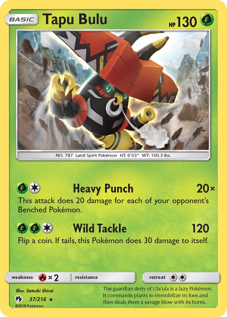 2018 Pokémon Lost Thunder 2018 Pokémon Lost Thunder #37 trading card