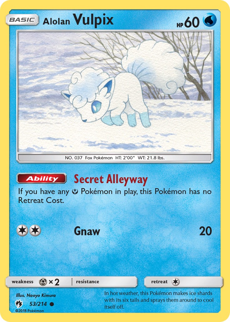 2018 Pokémon Lost Thunder 2018 Pokémon Lost Thunder #53 trading card