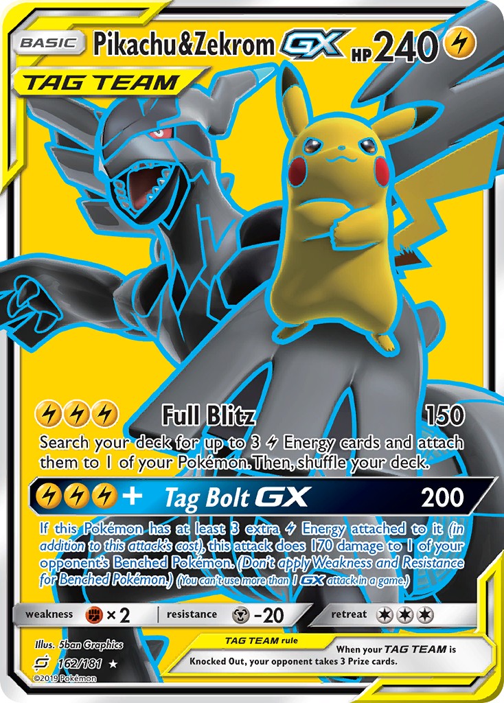 Pikachu & Zekrom-GX - Image 1
