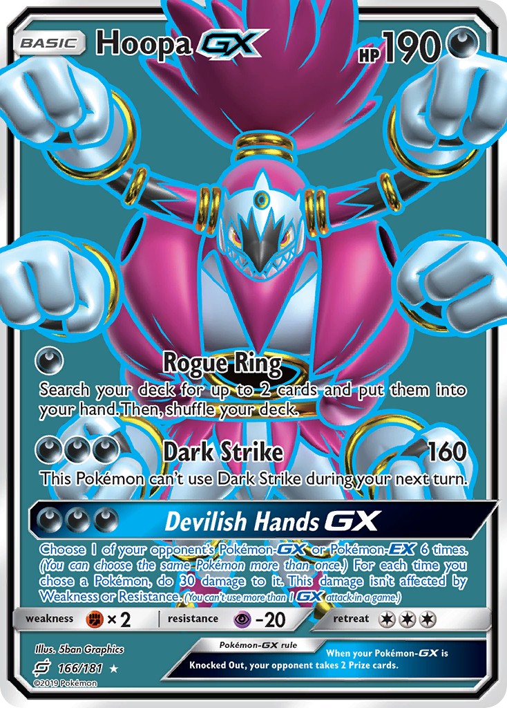 2019 Pokémon Team Up 2019 Pokémon Team Up #166 trading card