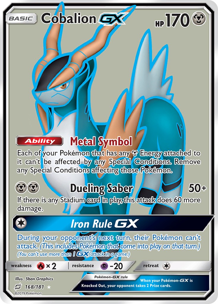 2019 Pokémon Team Up 2019 Pokémon Team Up #168 trading card