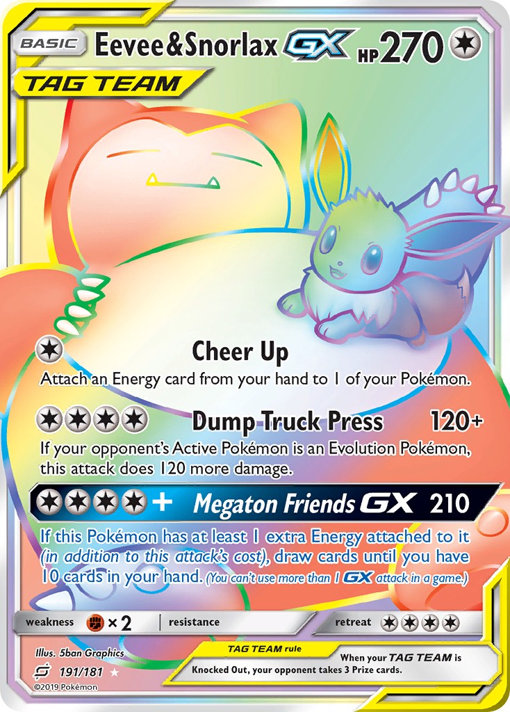 2019 Pokémon Team Up 2019 Pokémon Team Up #191 trading card