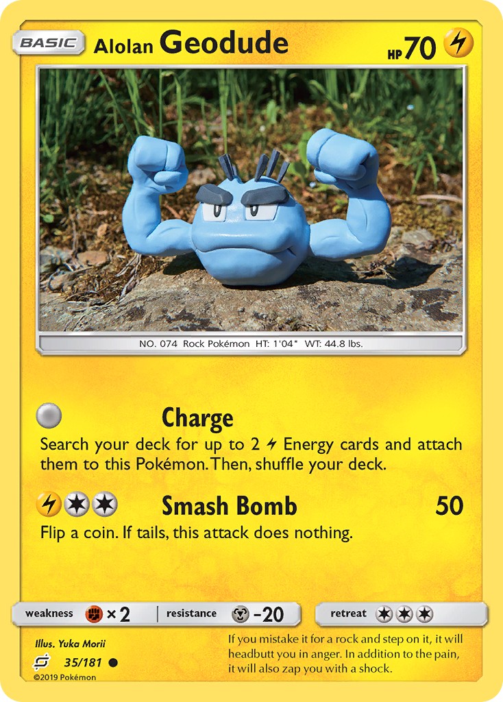 2019 Pokémon Team Up 2019 Pokémon Team Up #35 trading card