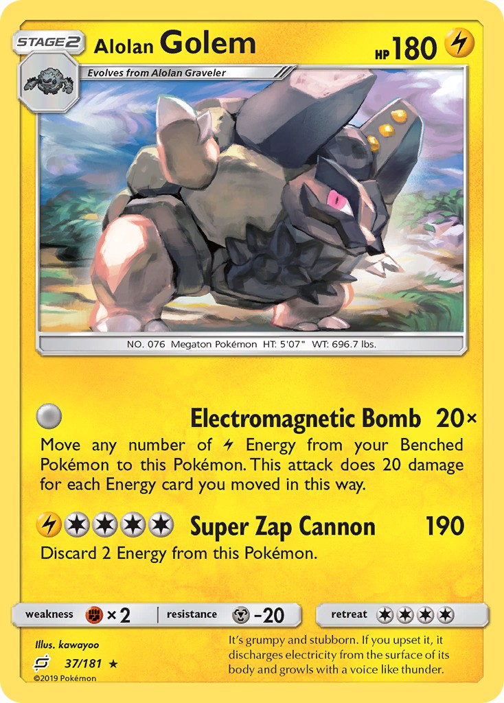 2019 Pokémon Team Up 2019 Pokémon Team Up #37 trading card