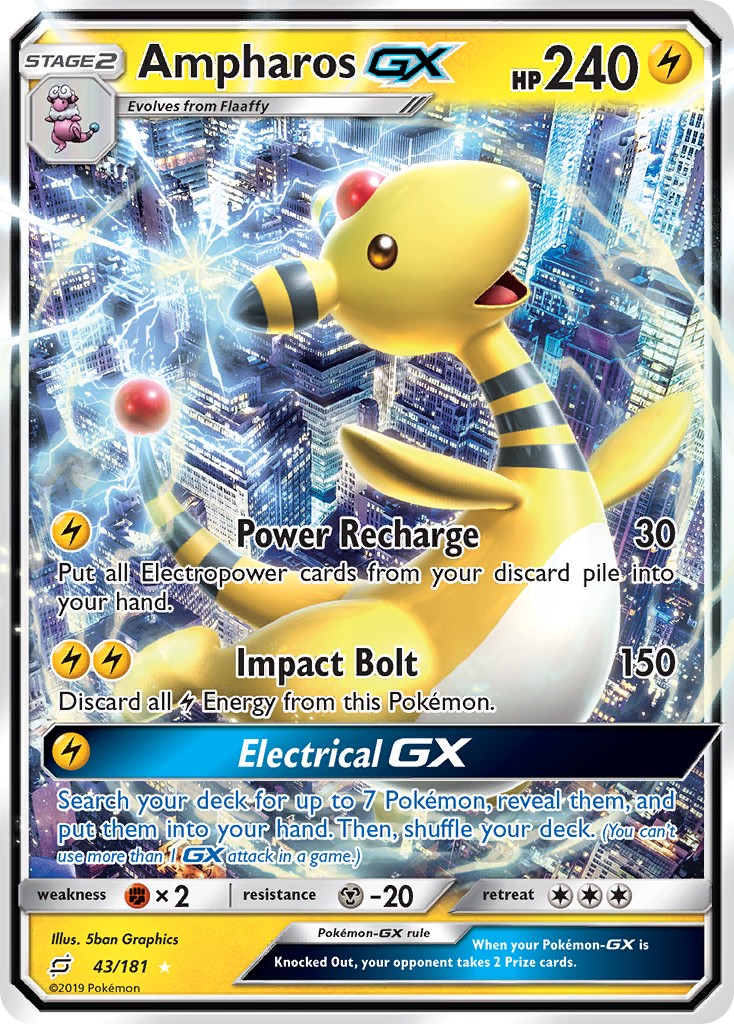 2019 Pokémon Team Up 2019 Pokémon Team Up #43 trading card