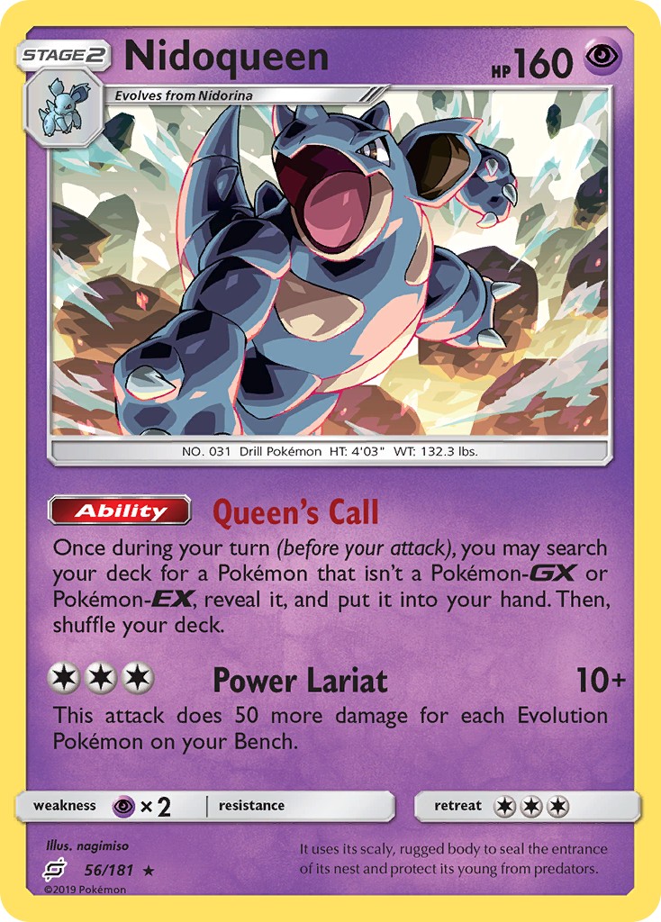 2019 Pokémon Team Up 2019 Pokémon Team Up #56 trading card