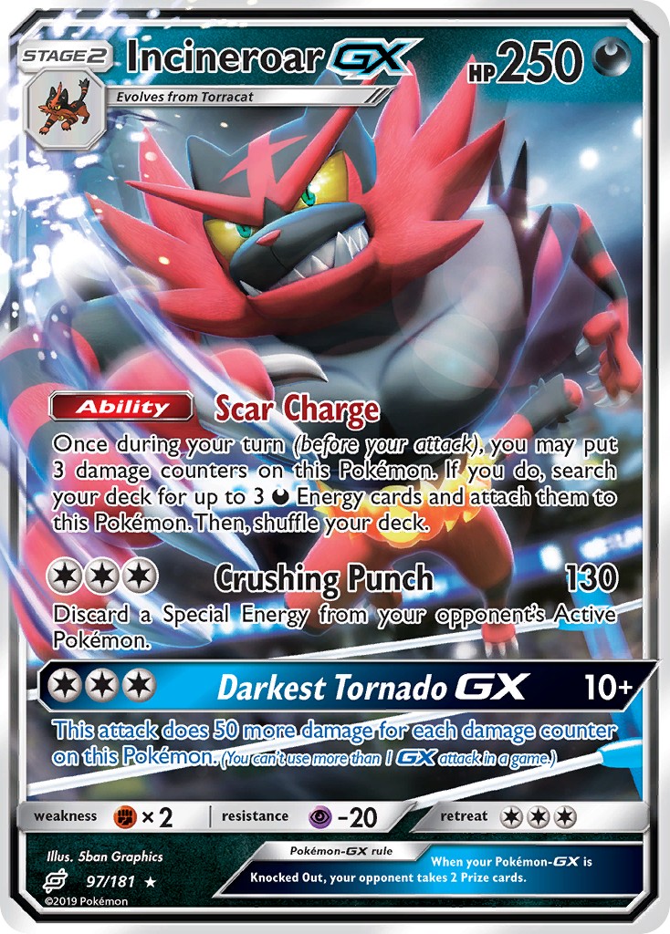 2019 Pokémon Team Up 2019 Pokémon Team Up #97 trading card