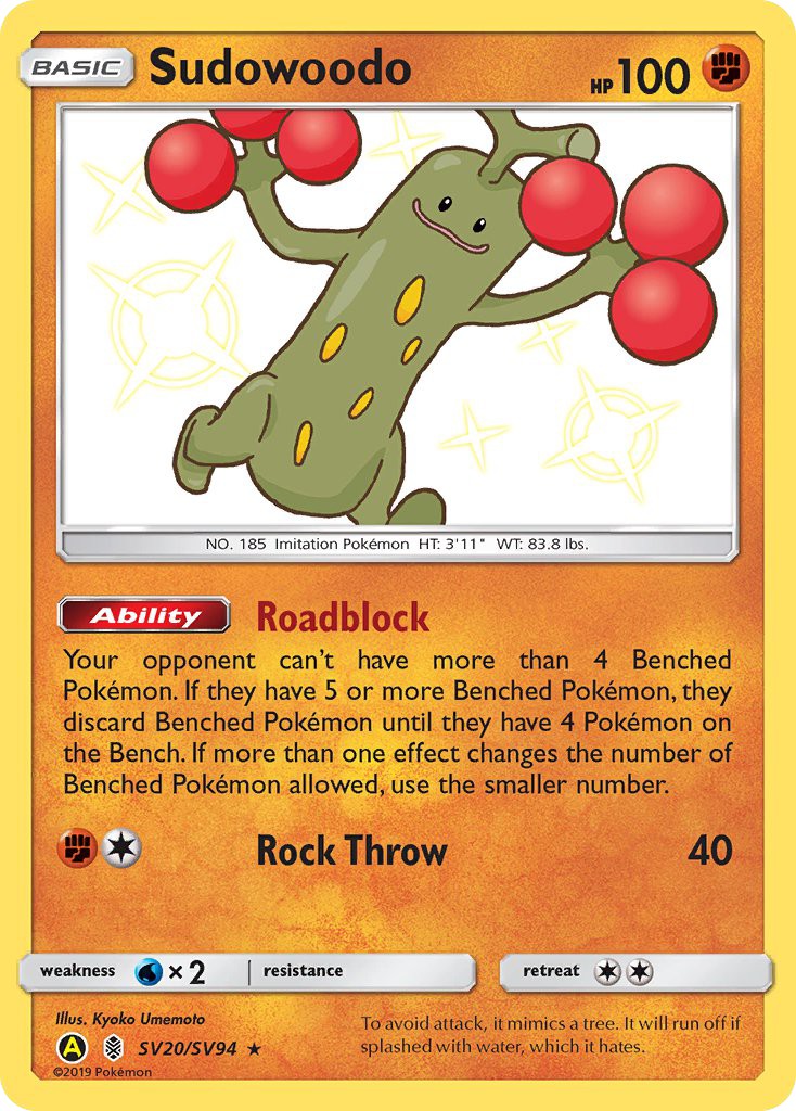 2019 Pokémon Hidden Fates 2019 Pokémon Hidden Fates #SV20 trading card