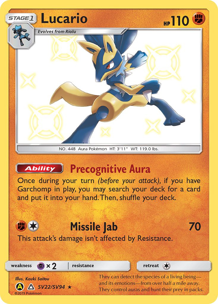2019 Pokémon Hidden Fates 2019 Pokémon Hidden Fates #SV22 trading card