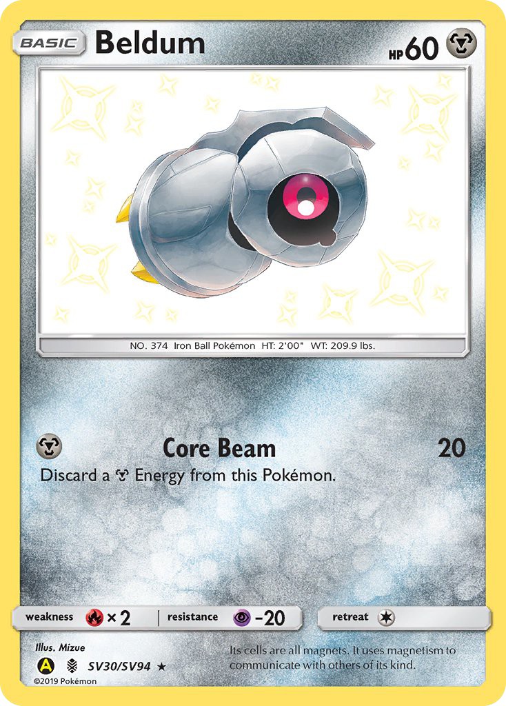 2019 Pokémon Hidden Fates 2019 Pokémon Hidden Fates #SV30 trading card