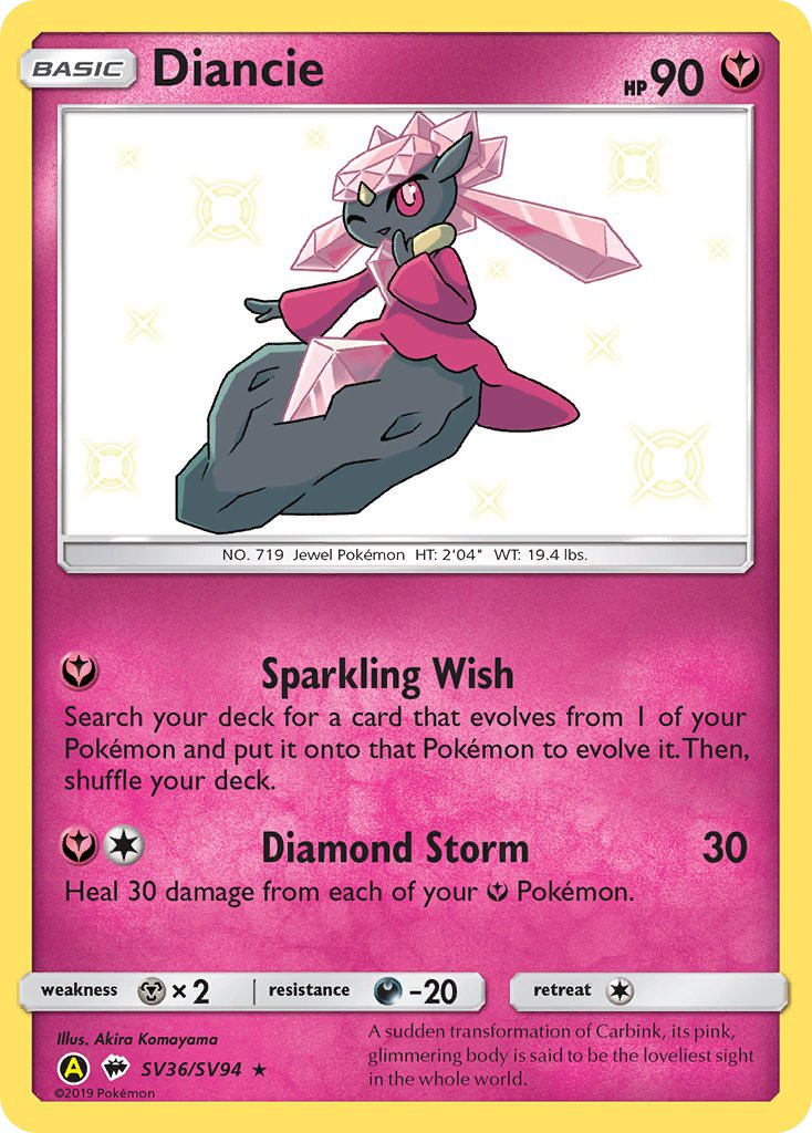 2019 Pokémon Hidden Fates 2019 Pokémon Hidden Fates #SV36 trading card