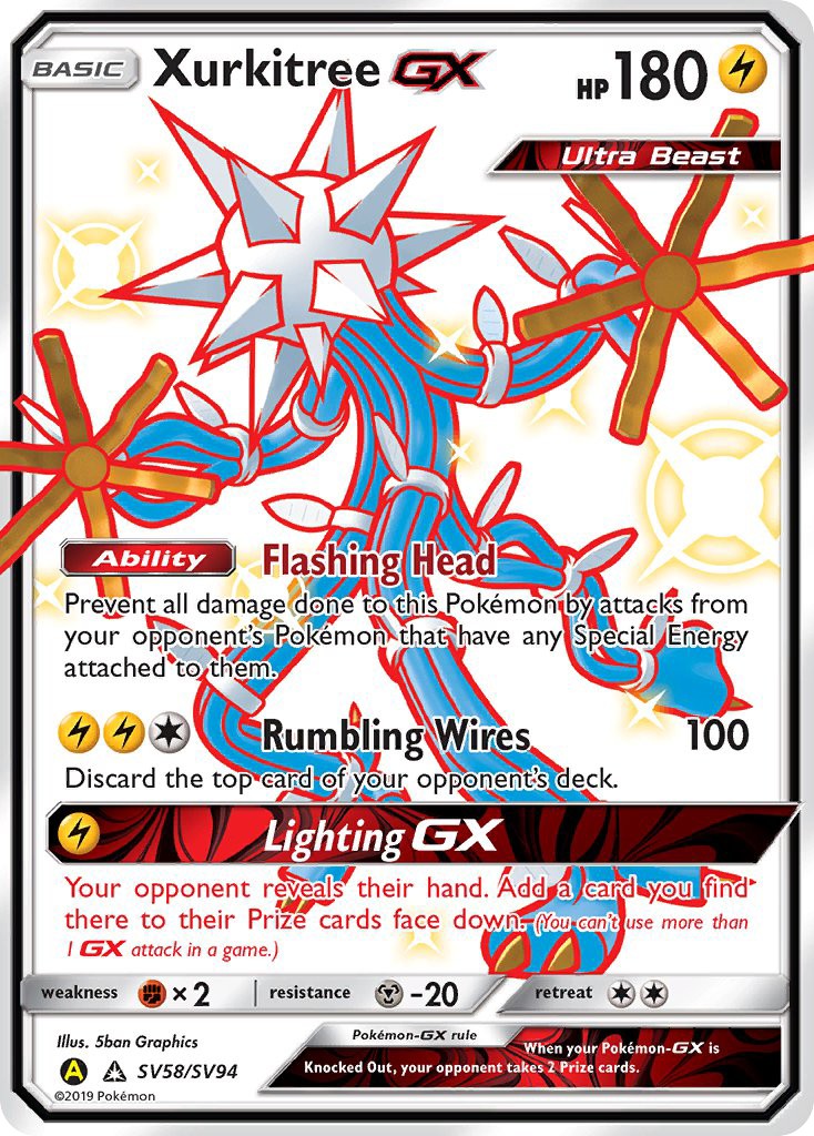 2019 Pokémon Hidden Fates 2019 Pokémon Hidden Fates #SV58 trading card