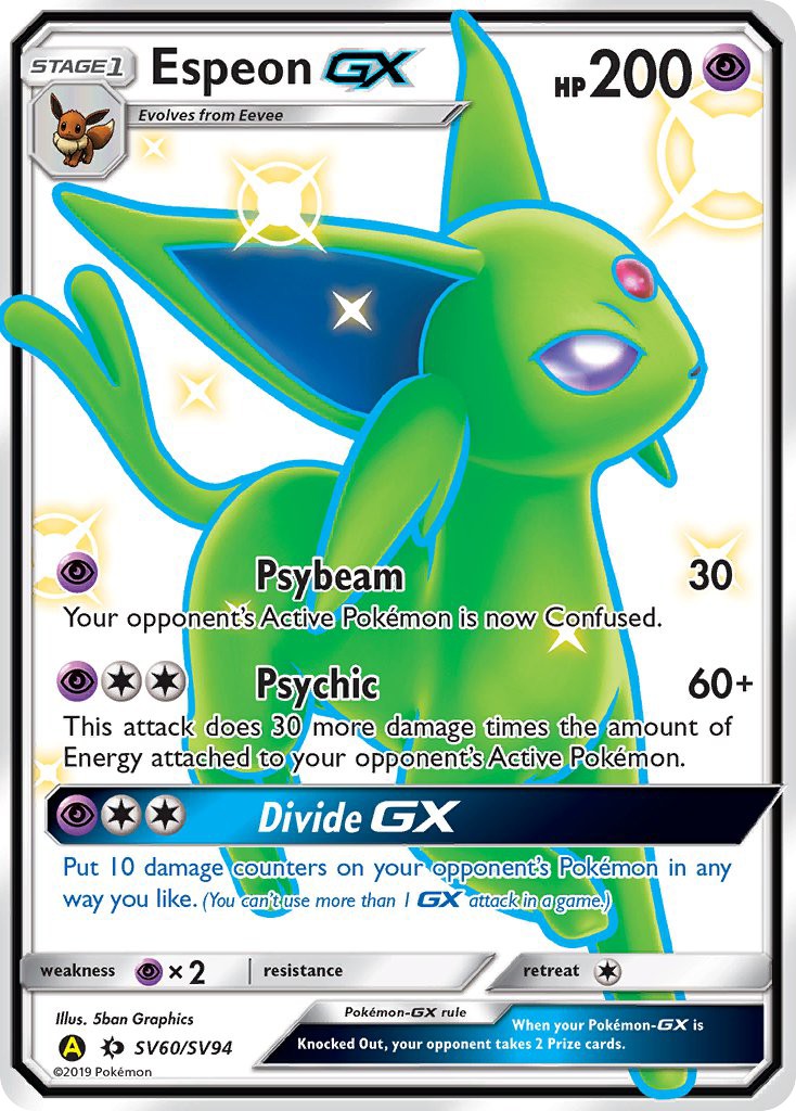 2019 Pokémon Hidden Fates 2019 Pokémon Hidden Fates #SV60 trading card