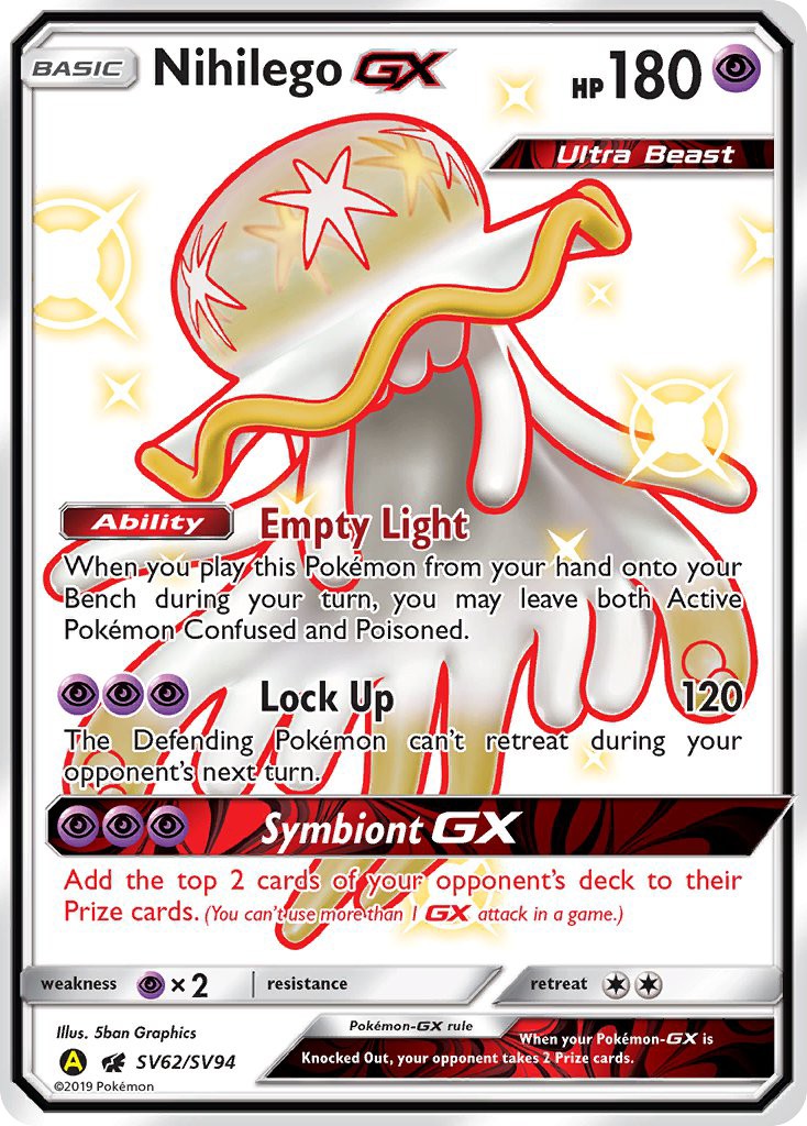 2019 Pokémon Hidden Fates 2019 Pokémon Hidden Fates #SV62 trading card