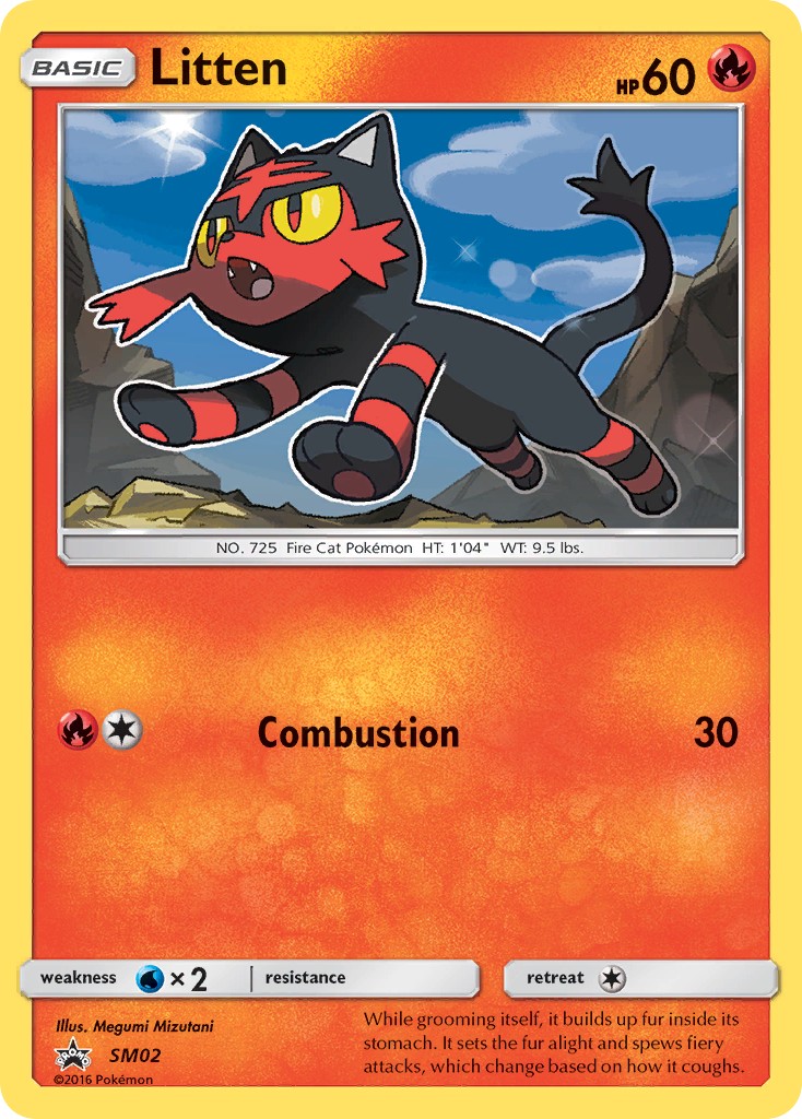 2017 Pokémon SM Black Star Promos 2017 Pokémon SM Black Star Promos #SM02 trading card