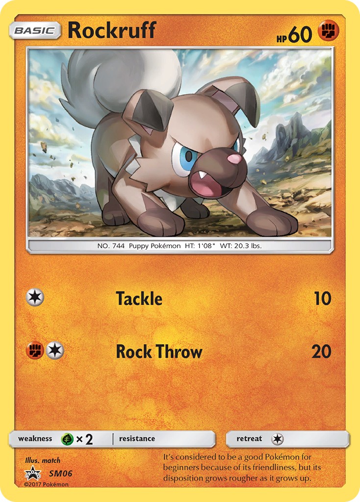 2017 Pokémon SM Black Star Promos 2017 Pokémon SM Black Star Promos #SM06 trading card