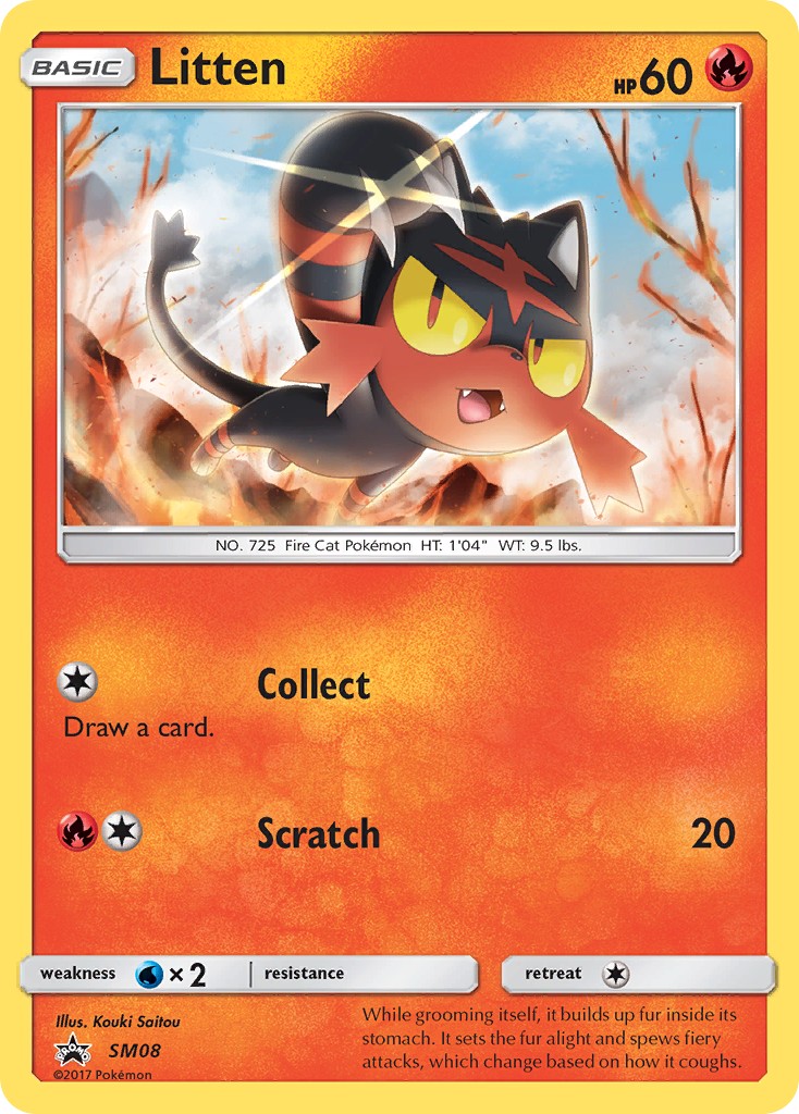 2017 Pokémon SM Black Star Promos 2017 Pokémon SM Black Star Promos #SM08 trading card