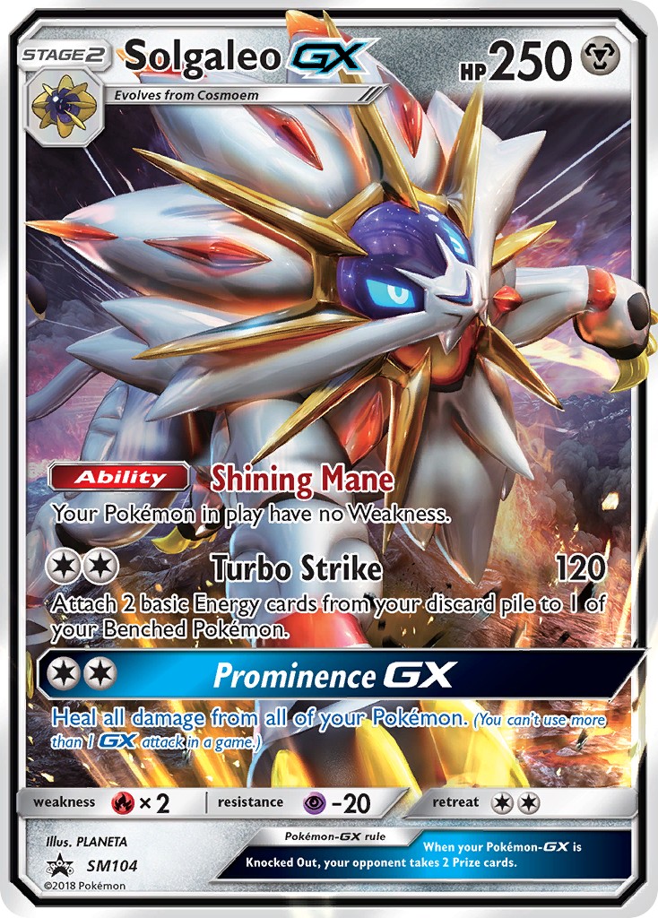 2017 Pokémon SM Black Star Promos 2017 Pokémon SM Black Star Promos #SM104 trading card