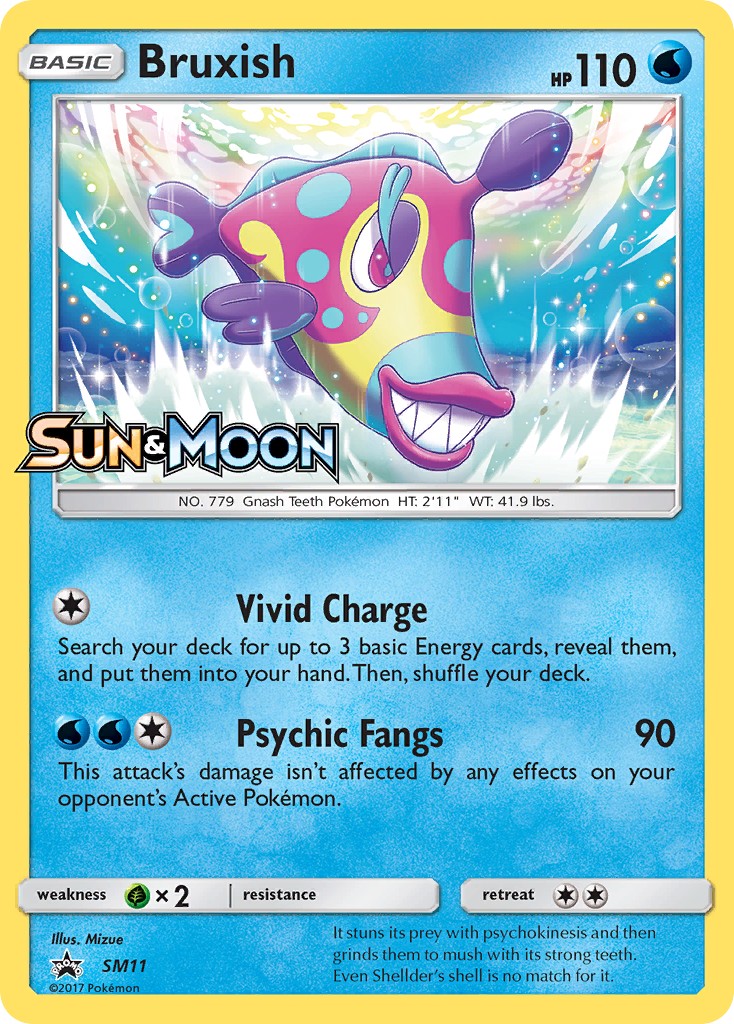 2017 Pokémon SM Black Star Promos 2017 Pokémon SM Black Star Promos #SM11 trading card