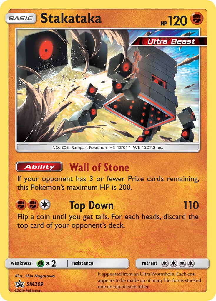 2017 Pokémon SM Black Star Promos 2017 Pokémon SM Black Star Promos #SM209 trading card