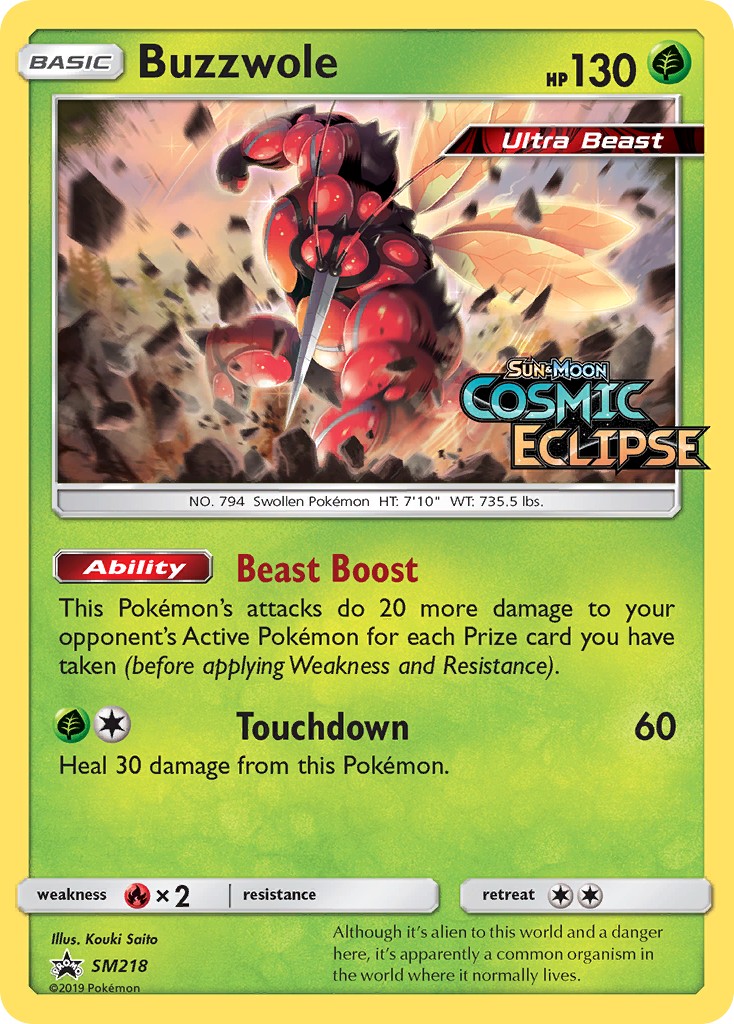 2017 Pokémon SM Black Star Promos 2017 Pokémon SM Black Star Promos #SM218 trading card