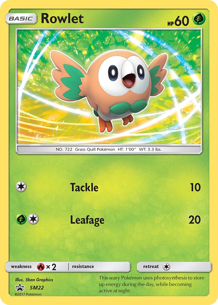 2017 Pokémon SM Black Star Promos 2017 Pokémon SM Black Star Promos #SM22 trading card