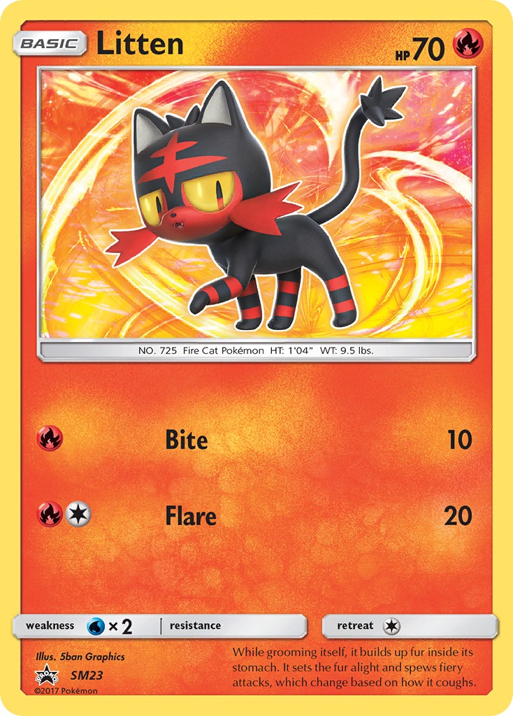2017 Pokémon SM Black Star Promos 2017 Pokémon SM Black Star Promos #SM23 trading card