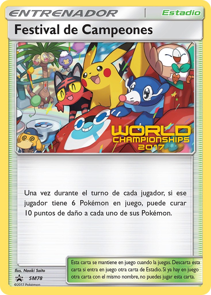 2017 Pokémon SM Black Star Promos 2017 Pokémon SM Black Star Promos #SM78 trading card