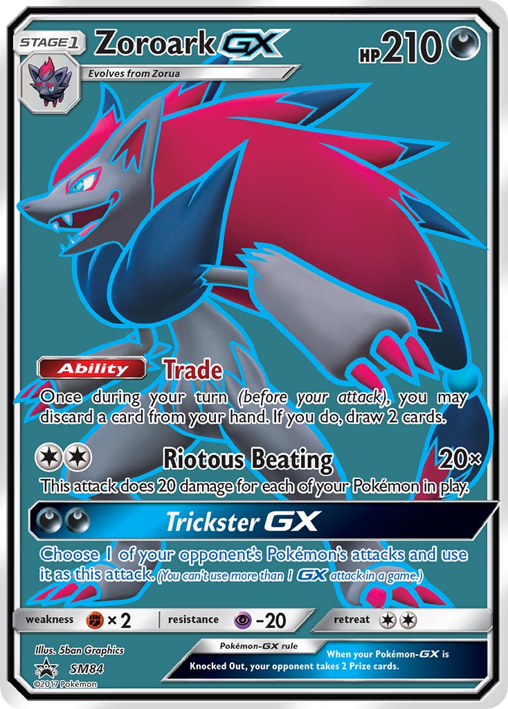 2017 Pokémon SM Black Star Promos 2017 Pokémon SM Black Star Promos #SM84 trading card