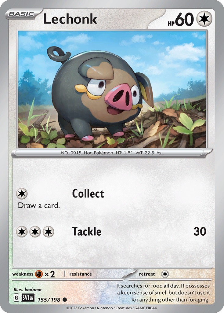 2023 Pokémon Scarlet & Violet 2023 Pokémon Scarlet & Violet #155 trading card